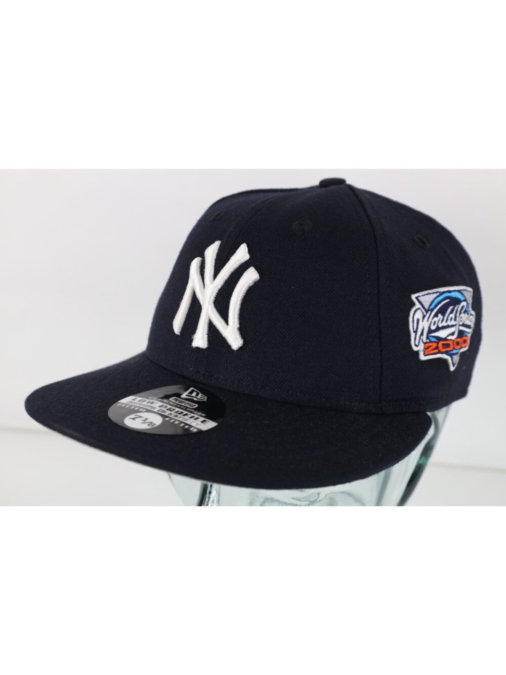 Deadstock Vtg New Era New York Yankees Fitted Hat 7 1/8 2000 World Series USA